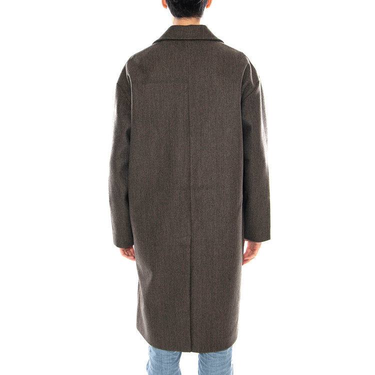 Worf Life Oversize Coat OTW -- Cappotto Uomo Bungee Cord Melange Velluto 22031195-4787204 . ONLY & SONS 
