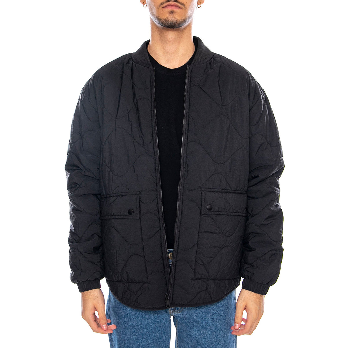Wren Quilted Jacket OTW Black - Giacca Uomo Nera 22034724-4863612 . ONLY & SONS 