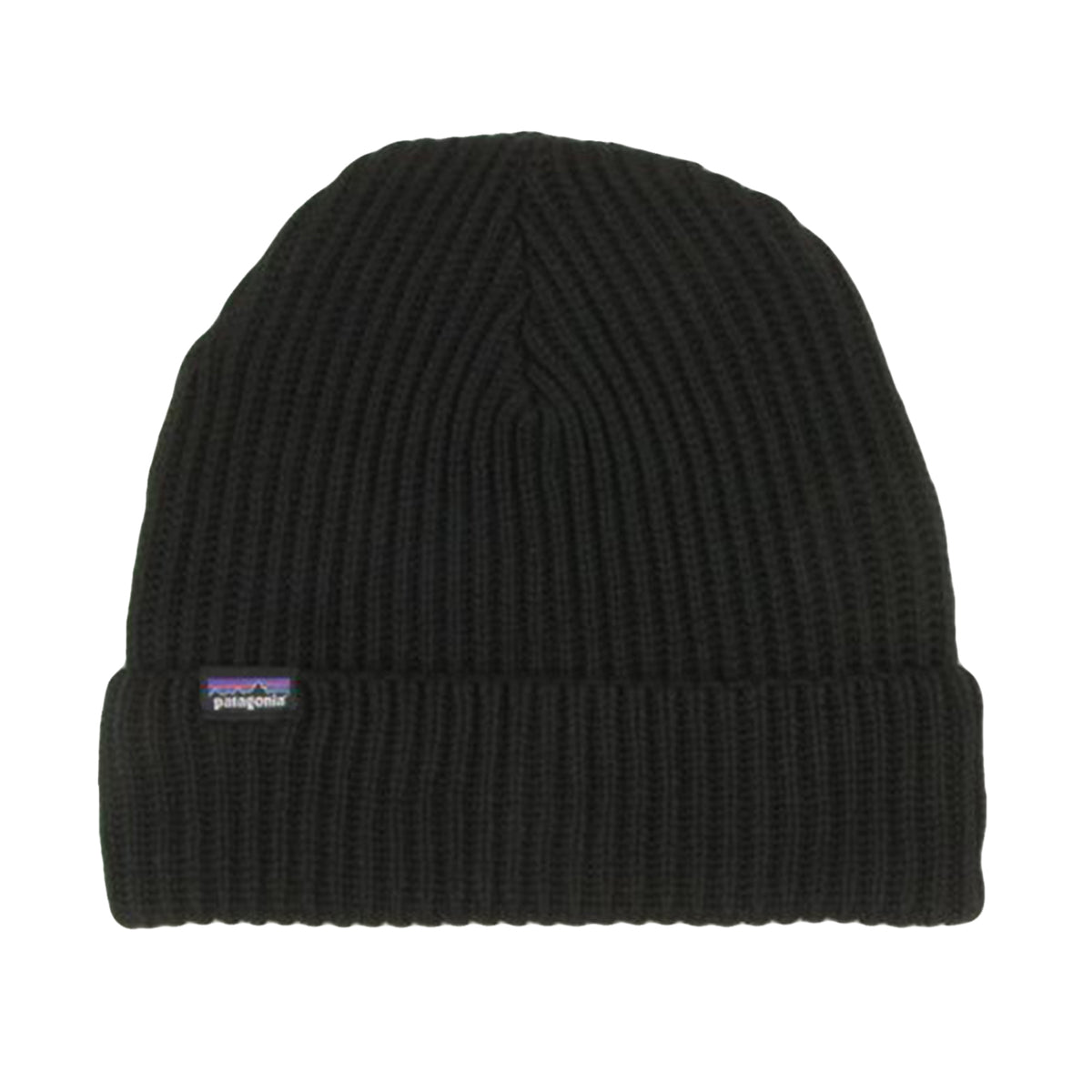 FISHERMAN'S ROLLED BEANIE BLACK - Cappellino a Cuffia Nero 29105 BLK PATAGONIA 