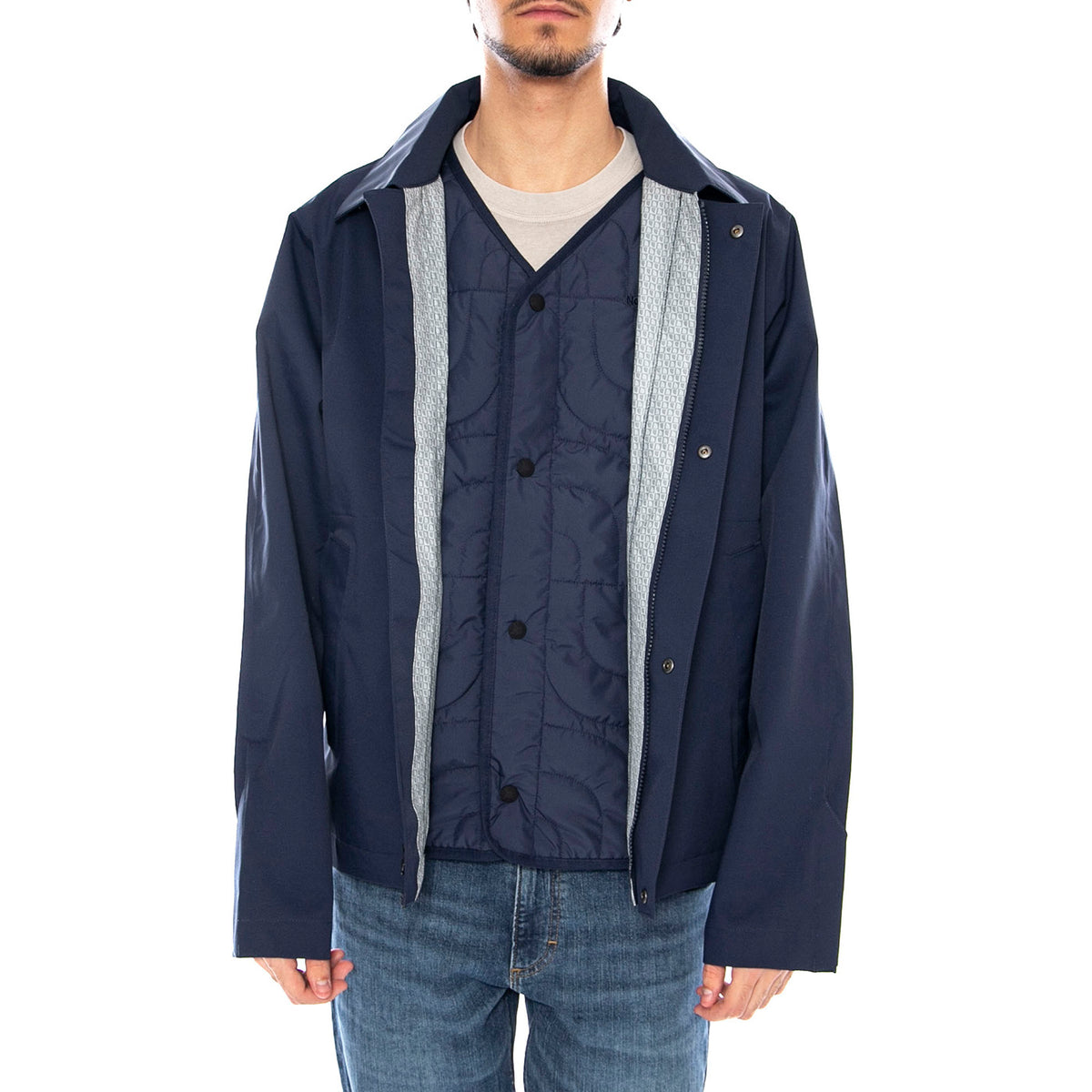 M City Triclimate Jacket Summit Navy - Giacca Uomo Blu NF0A8DTU 8K21 THE NORTH FACE 