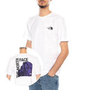 M Half Dome Photo SS Tee White -- Maglietta Girocollo Uomo Bianca NF0A8EE9 FN41 THE NORTH FACE 