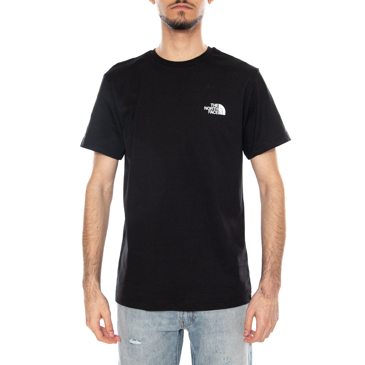 M Box NSE Raku Horse Infill S/S Tee - Maglietta Girocollo Uomo Nera NF0A8EGU ET91 THE NORTH FACE 