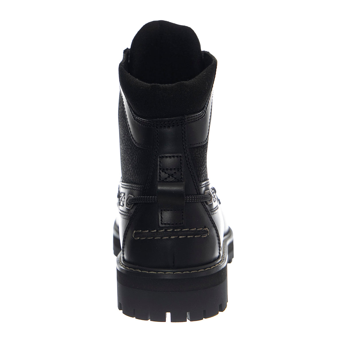 Britton Road Mid Lace Up -- Stivali Uomo Nero Pelle Full Grain TB0A697H W021 TIMBERLAND 