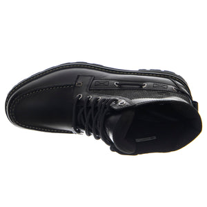 Britton Road Mid Lace Up -- Stivali Uomo Nero Pelle Full Grain TB0A697H W021 TIMBERLAND 