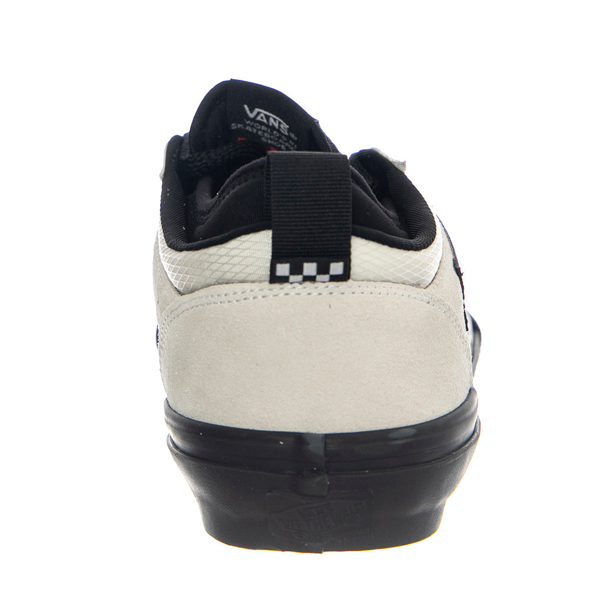 Vans Skate Safe Low Atiba Bone White/Black - Scarpe Stringate Uomo Bianche VN000EEHBWI1 . VANS 