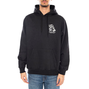 Moving Co Pullover Vans Black -- Felpa con Cappuccio Uomo Nera VN000PAB BLK1 VANS 