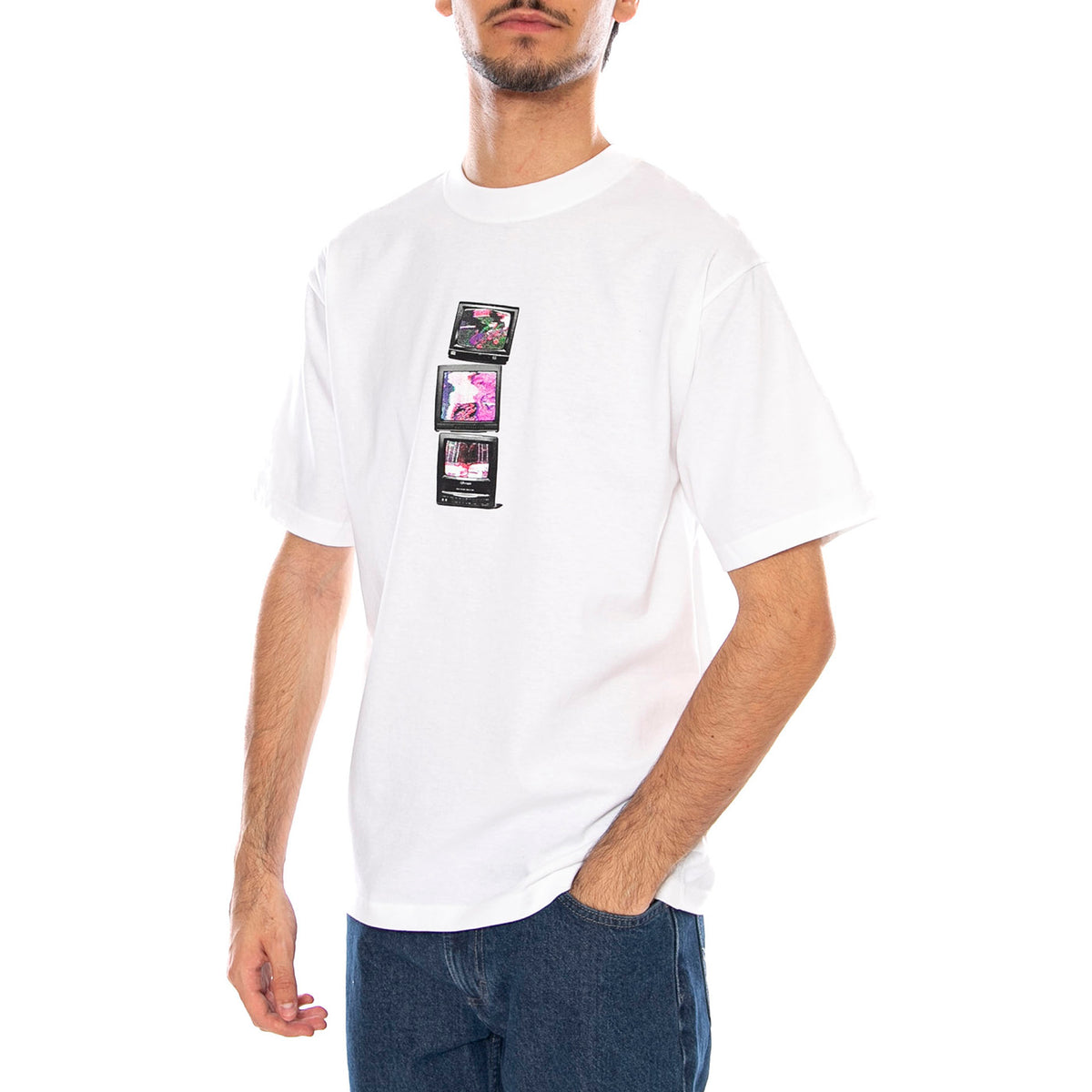 Grown From The Ground Up SS White Tee - Maglietta Girocollo Uomo Bianca VN000PDT WHT1 VANS 