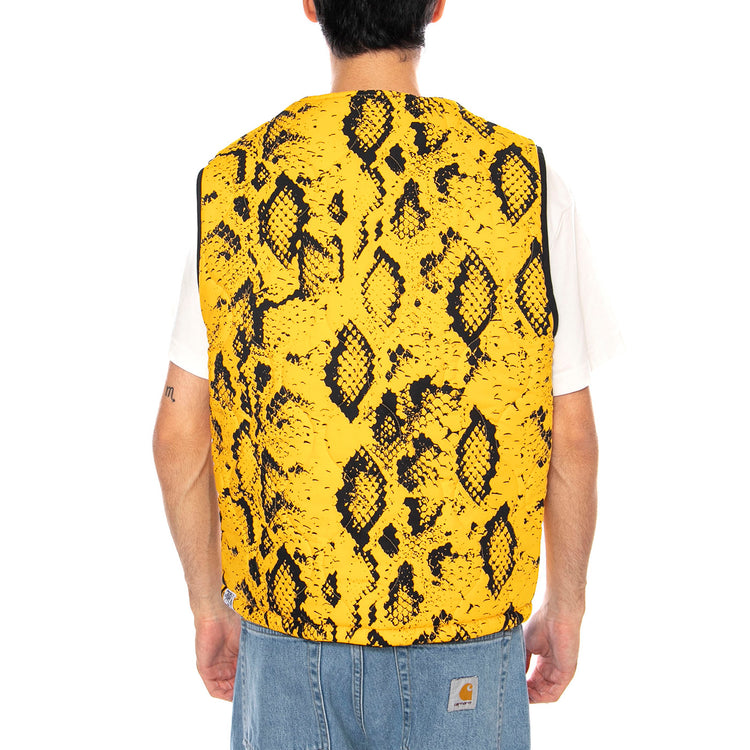 Raw Instinct Vest - Giacca Smanicata Uomo Nera / Multicolore VN000R8Z BLK1 VANS 