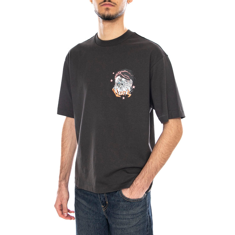 Raw Instinct Fly SS -- Maglietta Uomo Girocollo Nera VN000R95 EMV1 VANS 