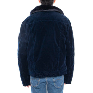 Aviator Jacket Indigo - Giacca Uomo Blu 112371769 . WRANGLER 
