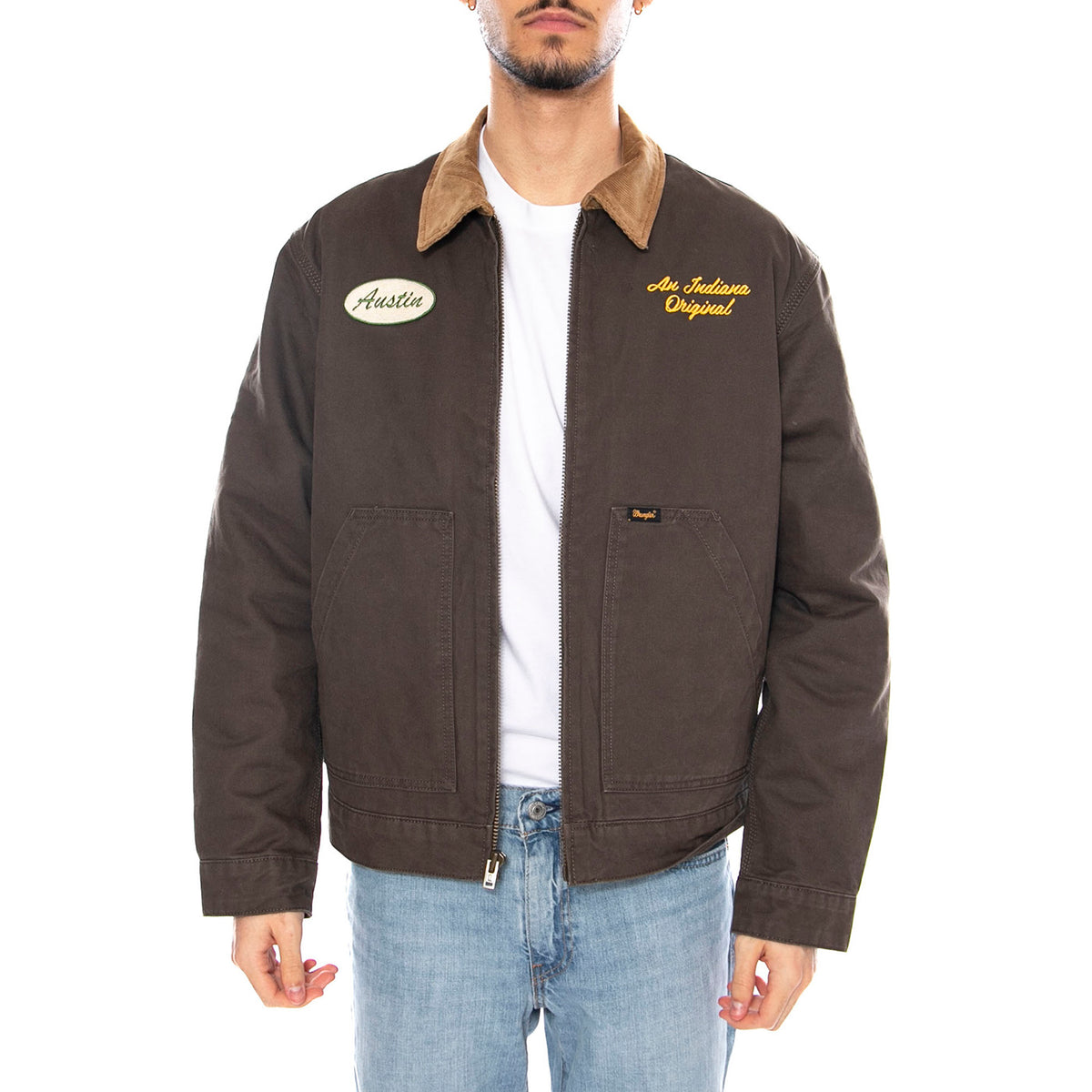 Murray Jacket Wren - Giacca Uomo Verde 112378522 . WRANGLER 