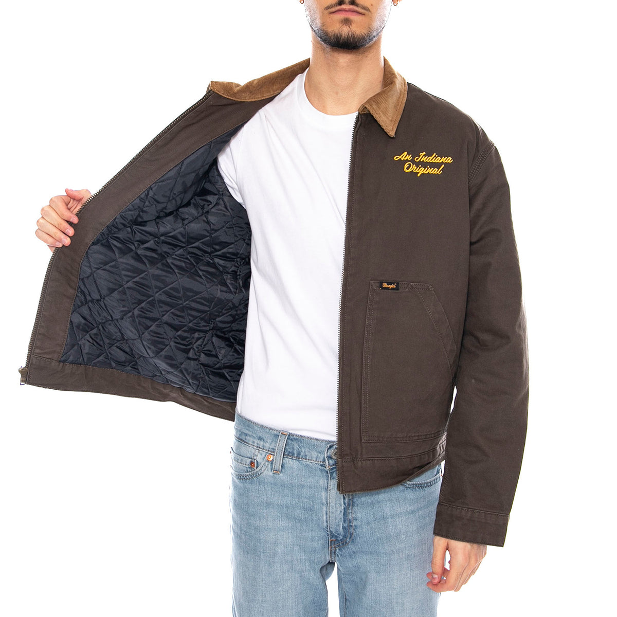 Murray Jacket Wren - Giacca Uomo Verde 112378522 . WRANGLER 