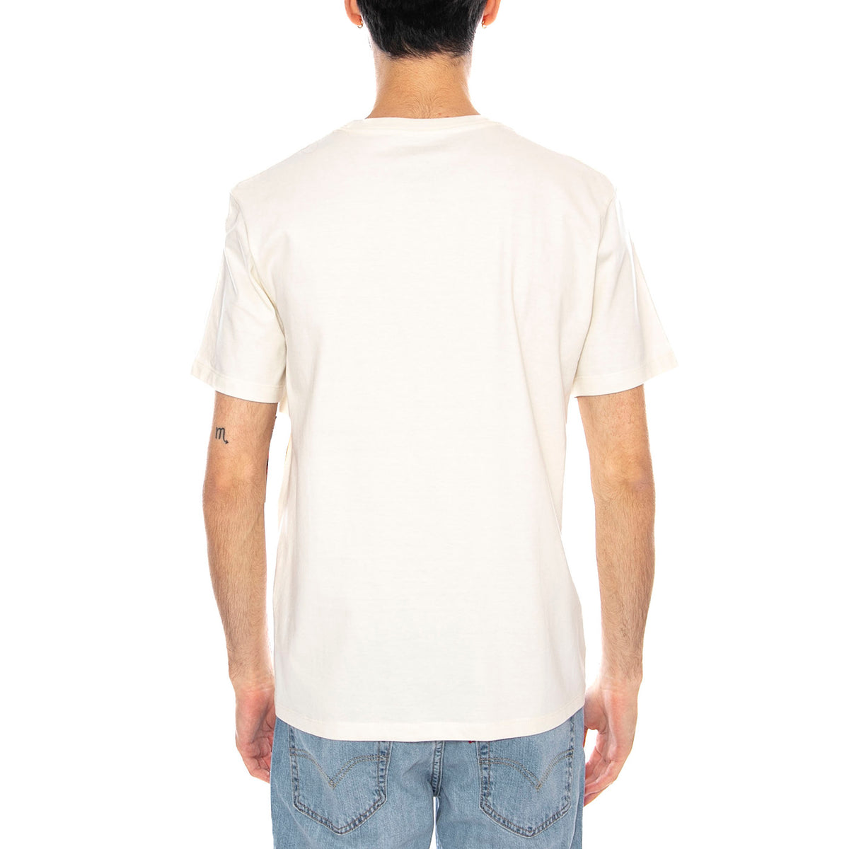 Hawkins High Tee Marshmallo W - Maglietta Girocollo Uomo Beige 112378555 . WRANGLER 