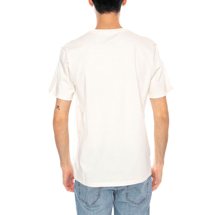 Keep On Runnin Tee Marshmallo W - Maglietta Girocollo Uomo Beige 112378556 . WRANGLER 