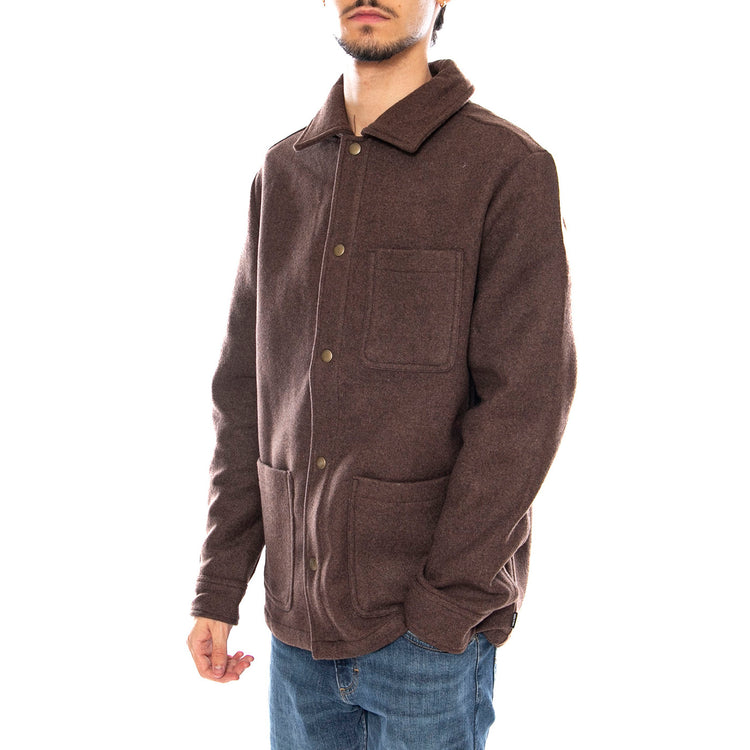 Brixton Shop Chore Coat - Giacca Uomo Marrone 03443 HTPCB BRIXTON 