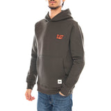 Logo-Hoodie, Militäroliv – Herren-Hoodie, Grün, Katze