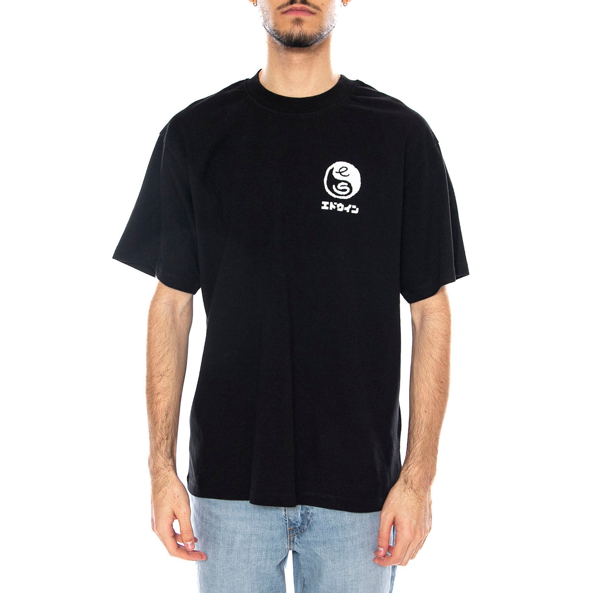 High Bear TS -- Maglietta Uomo Girocollo Nera I035030.89.67. 89.67 EDWIN 