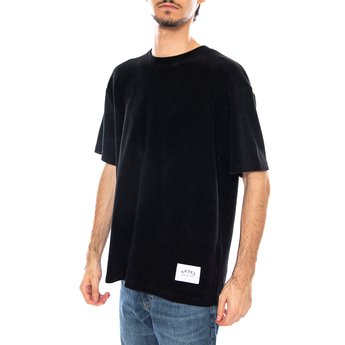 Paloma TS Black - Maglietta Girocollo Uomo Nera I035050.89.67. 89.67 EDWIN 