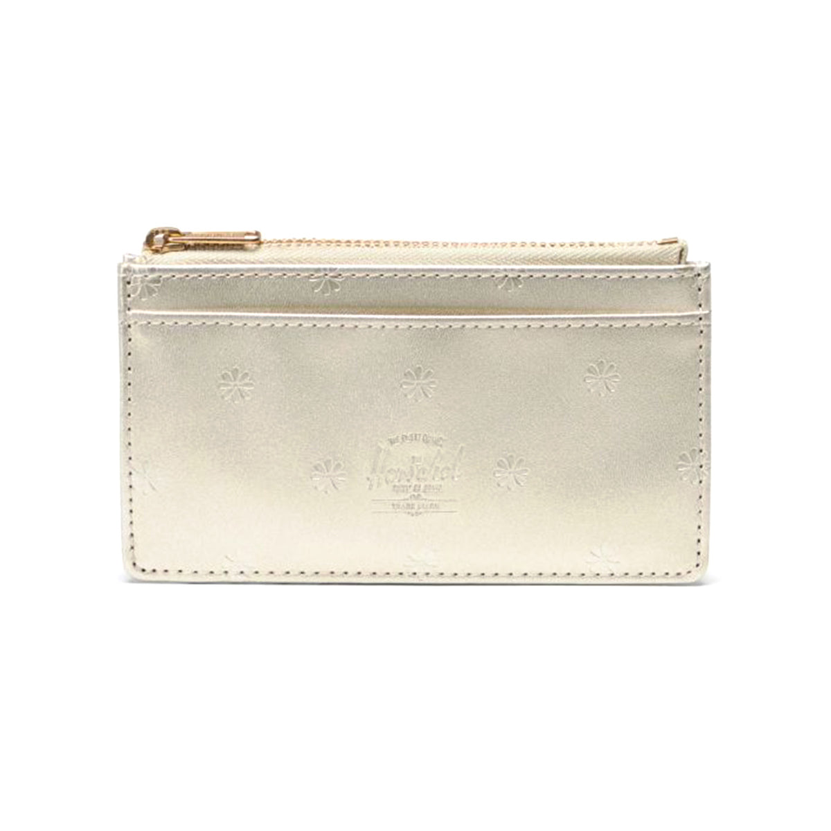 Herschel Oscar Large Cardholder Vegan Leather Champagne Metallic - Portacarte Grande in Pelle Vegana Beige 11154 06516 HERSCHEL 