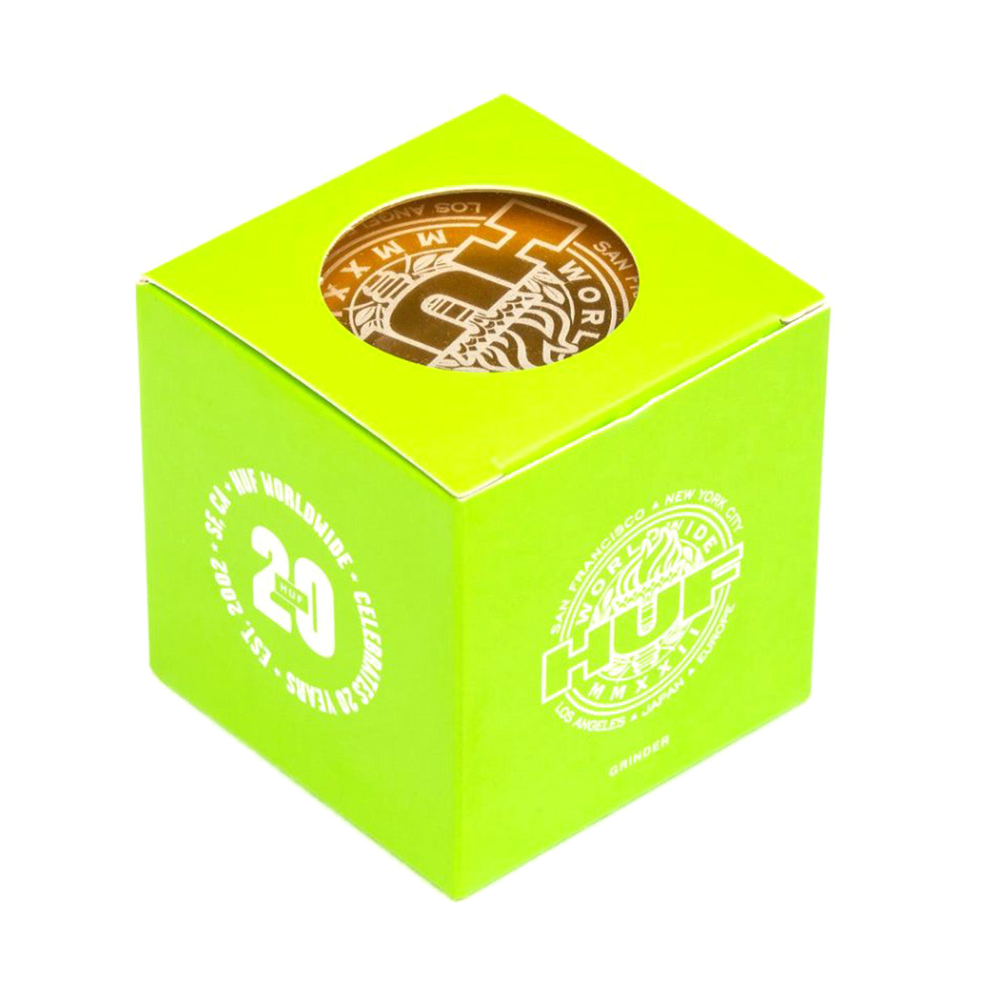 TORCH GRINDER GOLD - Grinder Dorato HUF AC00712 GLD HUF 