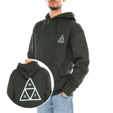 HUF Set TT P/O Hoodie – Herren-Hoodie, Jagdgrün