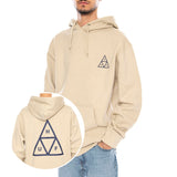 HUF Set TT P/O Hoodie – Herren-Hoodie, Steinbeige