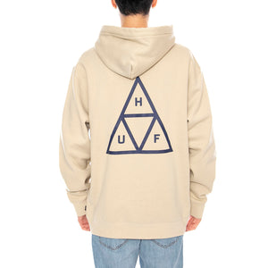 HUF Set TT P/O Hoodie -- Felpa Uomo Cappuccio Stone Beige PF00572 STN HUF 