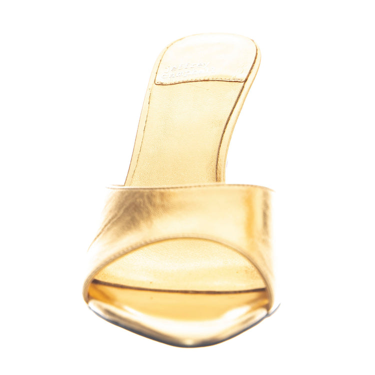 AGENT Gold Crinkle Metallic - Sandali Donna Oro JCSJCD-195-3-41 . JEFFREY CAMPBELL 