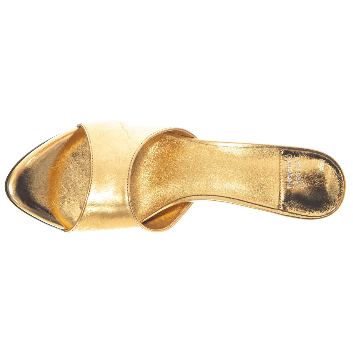 AGENT Gold Crinkle Metallic - Sandali Donna Oro JCSJCD-195-3-41 . JEFFREY CAMPBELL 
