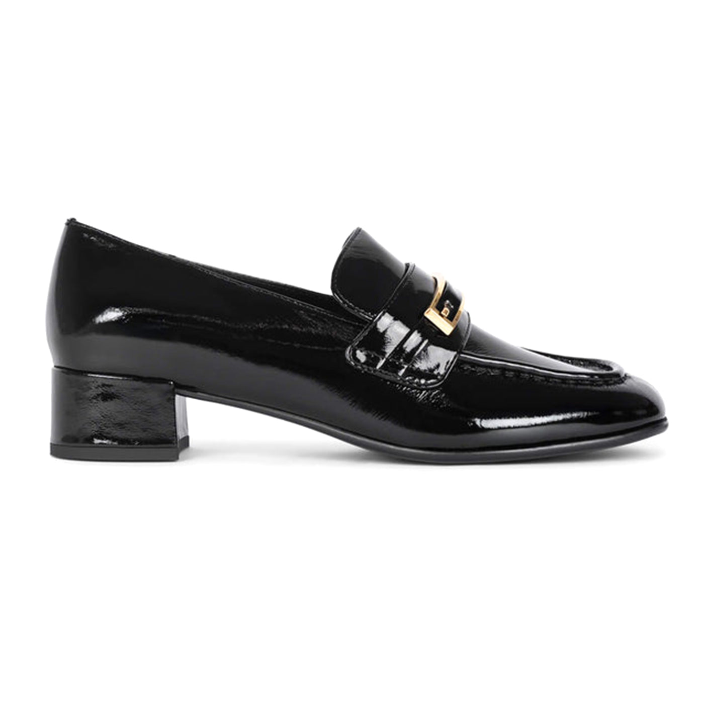 JEFFREY CAMPBELL BOOK-SMART BLACK CRINKLE PATENT - Mocassini Donna Neri JCSU350-01-004 . JEFFREY CAMPBELL 