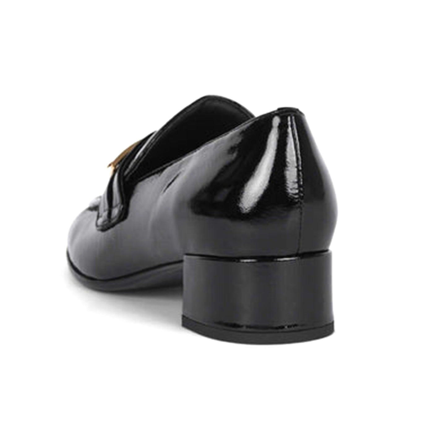 JEFFREY CAMPBELL BOOK-SMART BLACK CRINKLE PATENT - Mocassini Donna Neri JCSU350-01-004 . JEFFREY CAMPBELL 