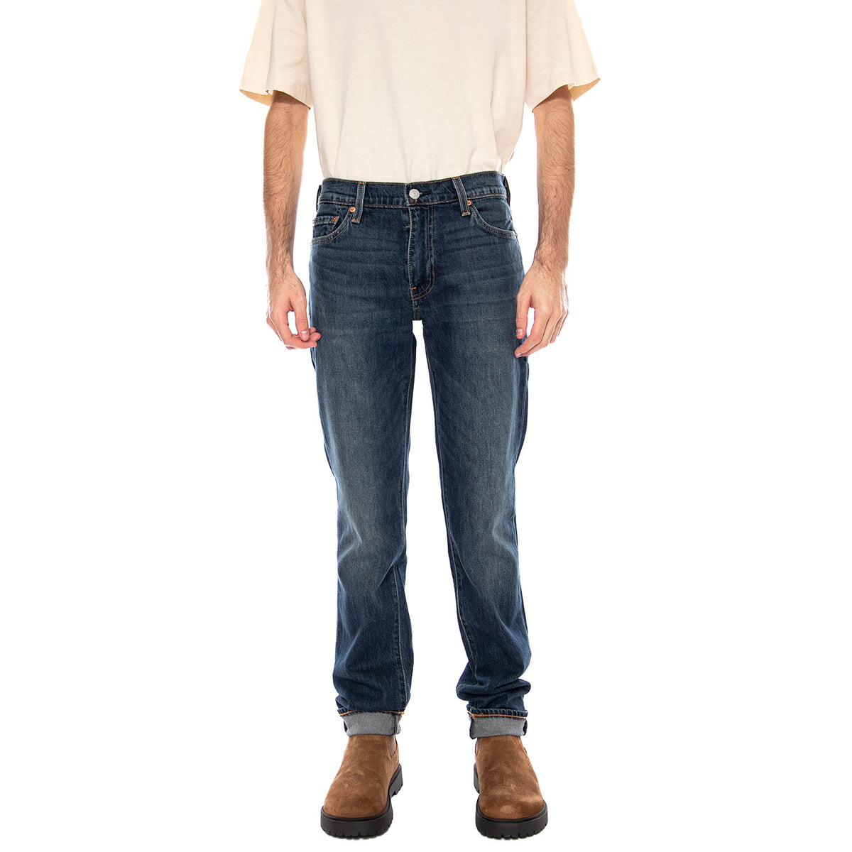 Levi S Jeans 511 Slim Length Pantaloni Denim Jeans Uomo Blu 04511-6127 . LEVIS 