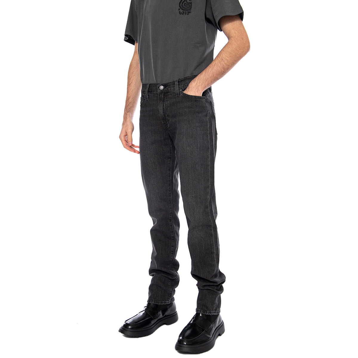 Levi S Jeans 511 Slim Winner - Pantaloni Denim Jeans Uomo Neri 04511-6135 . LEVIS 
