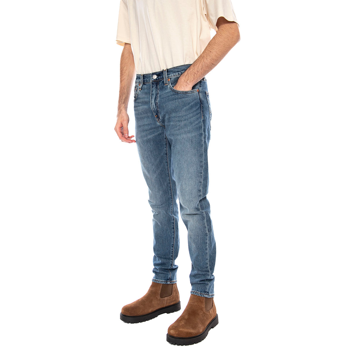 Levi's 512 Slim Taper Jeans - Pantaloni Denim Jeans Uomo Blu 328631_1 . LEVIS 