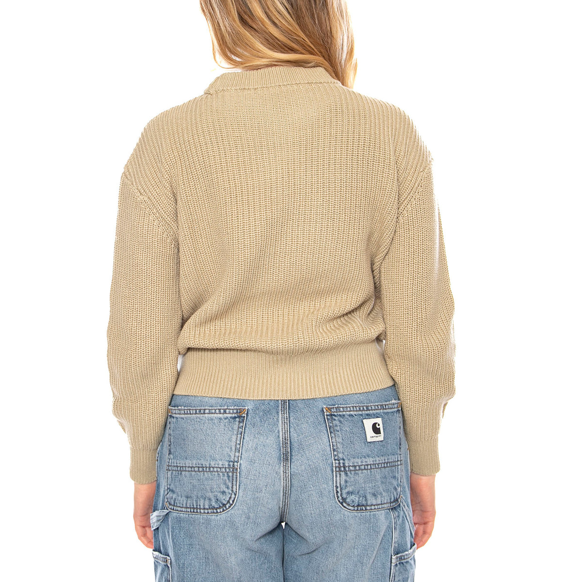 Mikala Jumper G006 GOTS Eucalyptus -- Maglione Donna 16901G006 0513 MINIMUM 