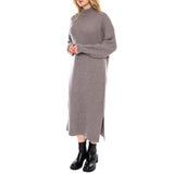 Pippalika Gull Melange Langes Kleid -- Damenkleid Grau Damen MINIMUM