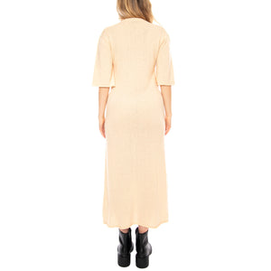 Gianna Knit Dress Coco Milk -- Abito in Maglia Donna Panna 236474150 0608 MINIMUM 