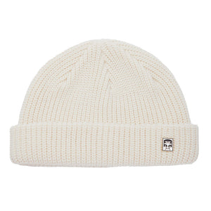 MICRO BEANIE UNBLEACHED - Cappellino a Cuffia Bianco 100030125 UBL OBEY 