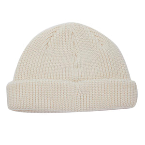 MICRO BEANIE UNBLEACHED - Cappellino a Cuffia Bianco 100030125 UBL OBEY 