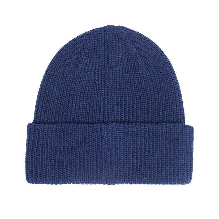 Bold Organic Beanie Academy Navy - Cappellino in Maglia Blu 100030170 ANV OBEY 