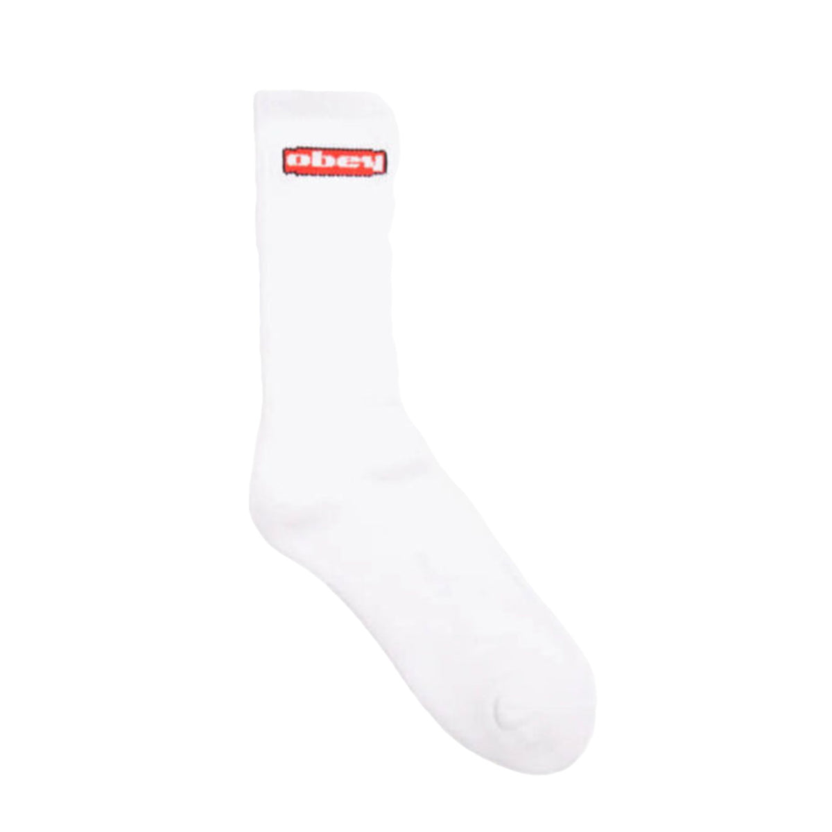 Obey Oval Socks White - Calzini Bianchi 100260183 WHT OBEY 