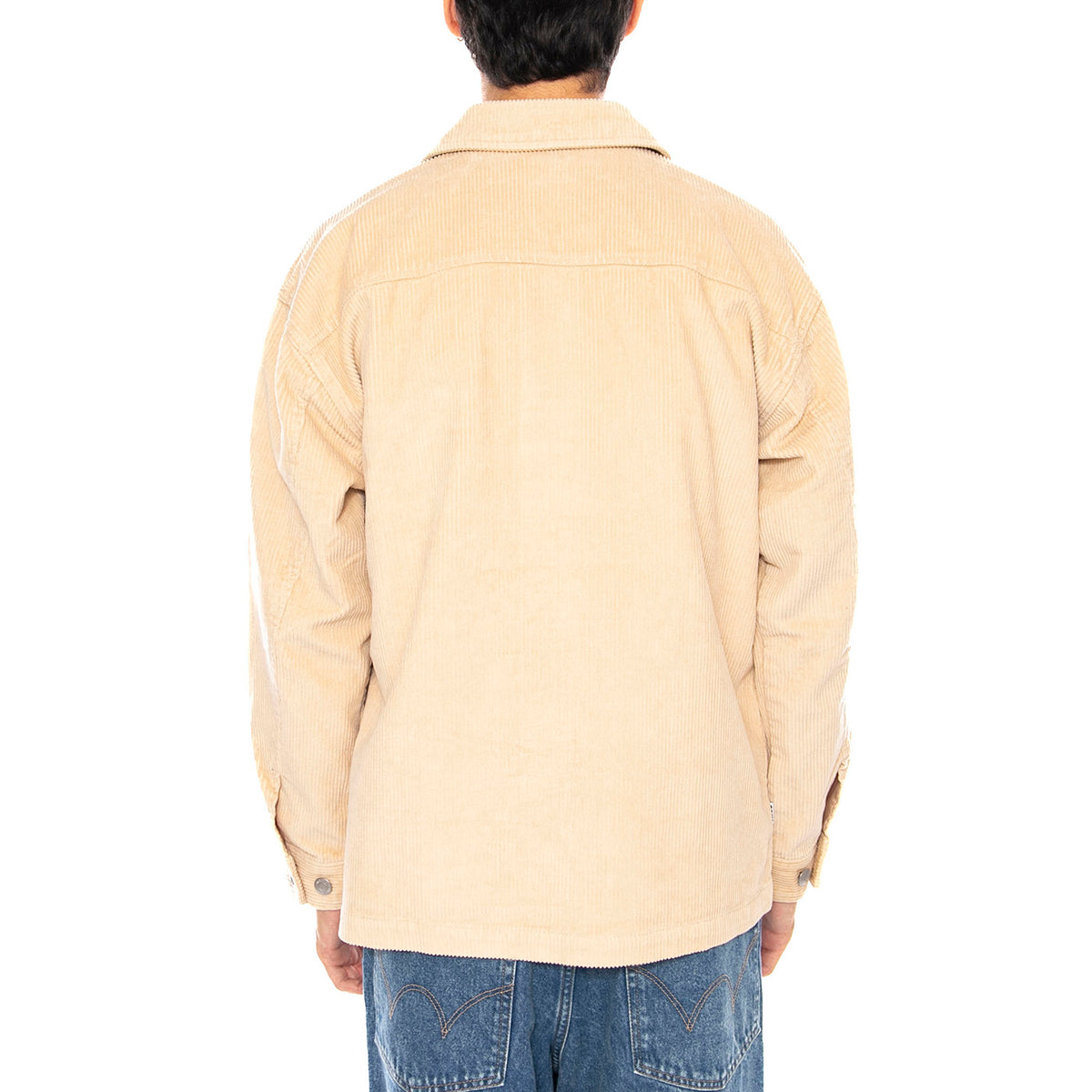 Benny Cord Shirt Jacke Irish Cream - Giacca / Camicia Uomo Beige 121160050 IRC OBEY 