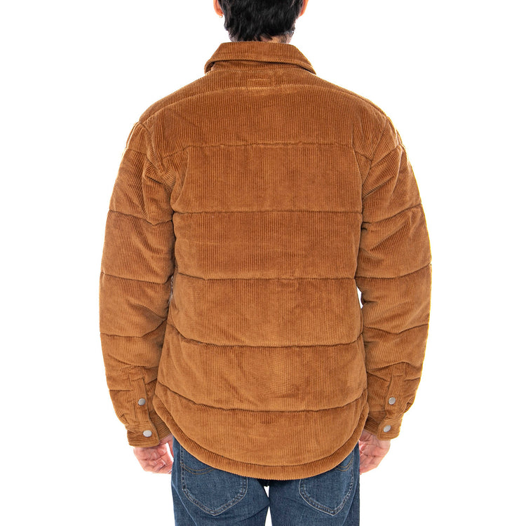 Grand Cord Shirt Jacket Brown - Giacca Uomo Marrone 121160051 CTU OBEY 