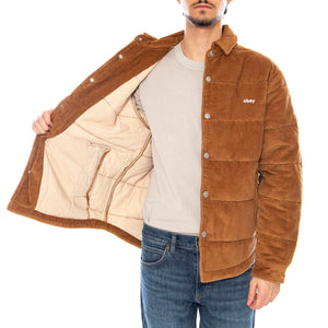 Grand Cord Shirt Jacket Brown - Giacca Uomo Marrone 121160051 CTU OBEY 