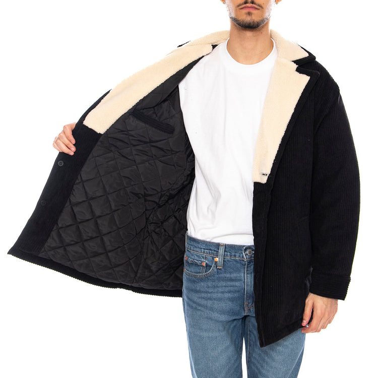 Obey Becker Coat Black -- Cappotto Uomo Nero 121800579 BLK OBEY 