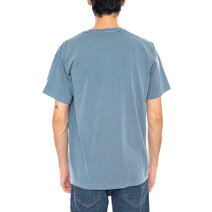 Lowercase Pigment Tee SS Pigment Coronet Blue - Maglietta Girocollo Uomo Blu 131080353 COE OBEY 