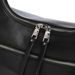 Biva BLK/SIL - Borsa a Tracolla Nera SMABIVA-BKS . STEVE MADDEN 
