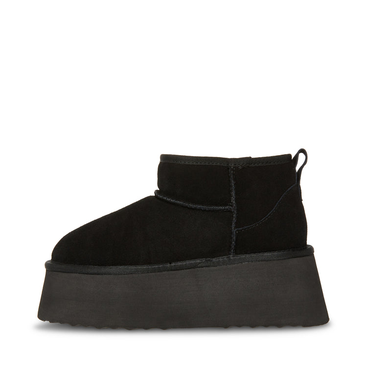 Campfire Tan Suede Black - Stivali Donna Neri SMSCAMPFIRE 015 STEVE MADDEN 