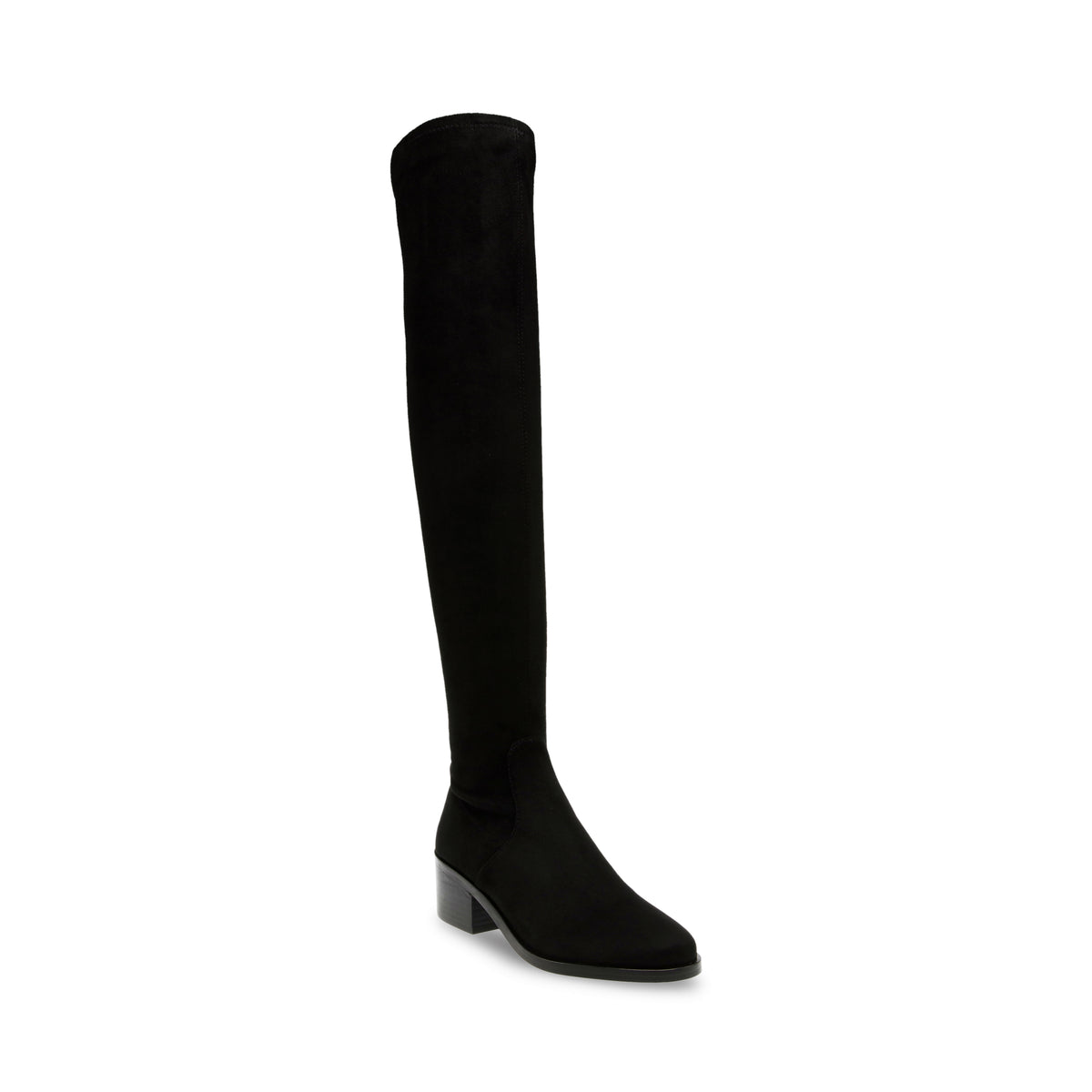 Salvador Stretch Microsuede Black - Stivali Alti Donna Neri SMSSALVADOR 1 STEVE MADDEN 