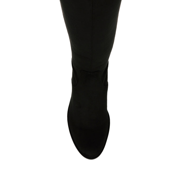 Salvador Stretch Microsuede Black - Stivali Alti Donna Neri SMSSALVADOR 1 STEVE MADDEN 